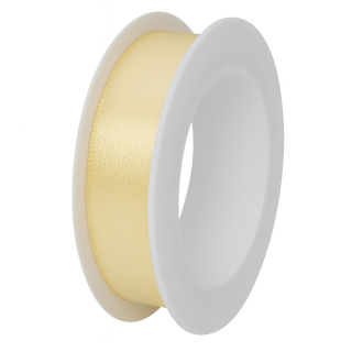 Stuha saténová krémová 15mm x 3m (6,-Kč/m)