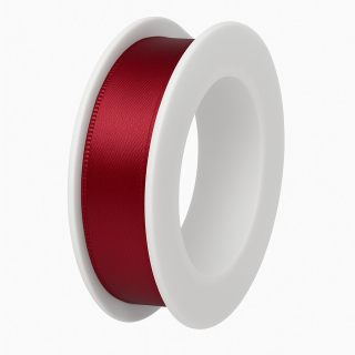 Stuha saténová bordó 15mm x 3m (6,-Kč/m)