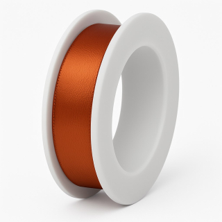 Stuha saténová měděná 15mm x 3m (6,-Kč/m)