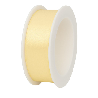Stuha saténová krémová 25mm x 3m (7,-Kč/m)