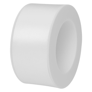 Stuha saténová bílá 40mm x 3m (8,-Kč/m)