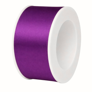 Stuha saténová fialová 40mm x 3m (8,-Kč/m)
