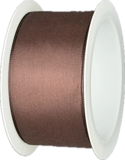 Stuha taftová COLORONE hnědá 40mm x 2m (12,-Kč/m)