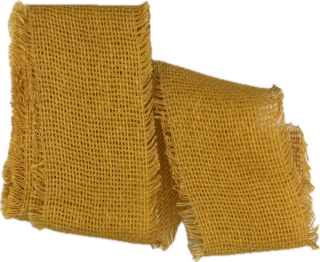 Stuha bavlněná VILLAGE SOUL SUNRISE žlutá 60mm x 2m (15,-Kč/m)