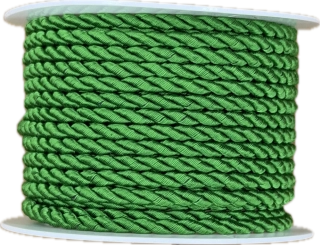 Provázek kroucený TwistCord Fresh Green zelený 3mm x 4m (5,- Kč/m)