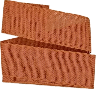 Stuha lněná Nature Basic – Terracotta oranžová 40mm x 2m (14,-Kč/m)