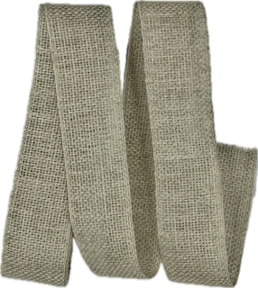 Stuha lněná Nature Basic – přírodní odstín 25mm x 2m (11,-Kč/m)