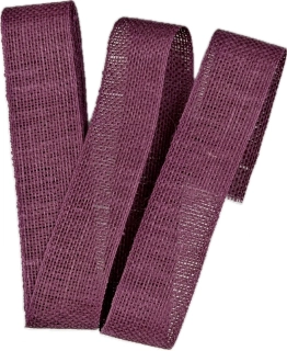 Stuha lněná Nature Basic – Deep Lavender sytě levandulová 25mm x 2m (11,-Kč/m)