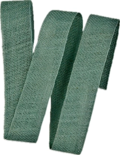 Stuha lněná Nature Basic – Aqua tyrkysová  25mm x 2m (11,-Kč/m)