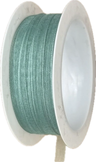 Stuha organzová Beauty Organdy –  Mint mentolová 7mm x 5m (4,-Kč/m)
