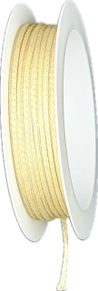 Dekorační provázek Cotton Twine – Cream Natural  krémový  2mm x 5m (3,-Kč/m)