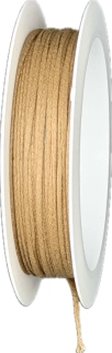 Dekorační provázek Cotton Twine – Honey Gold medový  2mm x 5m (3,-Kč/m)