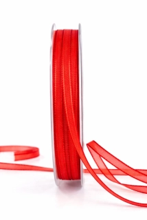 Chance Scarlet Red – úzká dekorační stuha 5mm x 5m  (3,40Kč/m) 