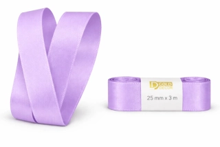 Stuha taftová LILAC WHISPER lila 25mm x 3m (7,-Kč/m)lavender