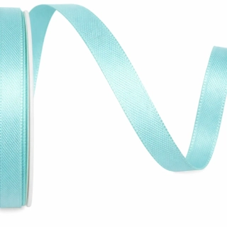 Stuha taftová světle modrá 10mm x 3m (4,-Kč/m)