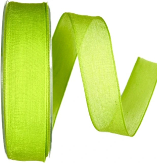 Stuha látková ORIGINAL GREEN zelená 25mm x 20m A (5,-Kč/m)