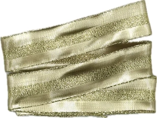 Stuha lurexová LONDON GOLD zlatá 25mm x 2m (9,-Kč/m)