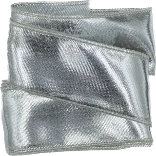 Stuha stříbrná SILVERLIGHT široká 55mm x 2m (14,-Kč/m)