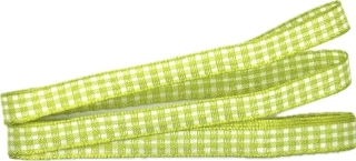 Saténová stuha GREEN KARO LIGHT 10mm x 2m (5,-Kč/m)