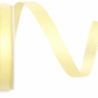 Stuha taftová světle žlutá 10mm x 3m (4,-Kč/m)