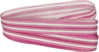 Stuha pruhovaná Color Stripes PINK růžová 15mm x 2m (5,- Kč/m)