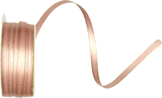 Stuha saténová BASIC PINK LINE růžová 6mm x 5m (4,-Kč/m)