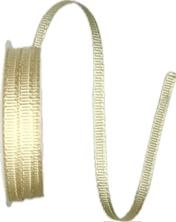 Stuha rypsová ELEGANCE CREME krémová 6mm x 6m (3,50 Kč/m) 