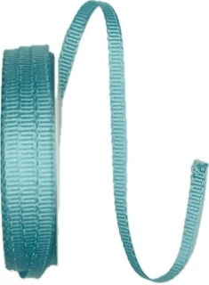 Stuha rypsová ELEGANCE AQUA světle tyrkysová 6mm x 6m (3,50 Kč/m) 