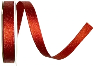 Stuha saténová STARDUST RED červená 10mm x 2m (9,-Kč/m)