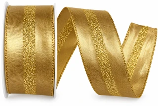 Stuha lurexová LONDON GOLD zlatá 40mm x 20m